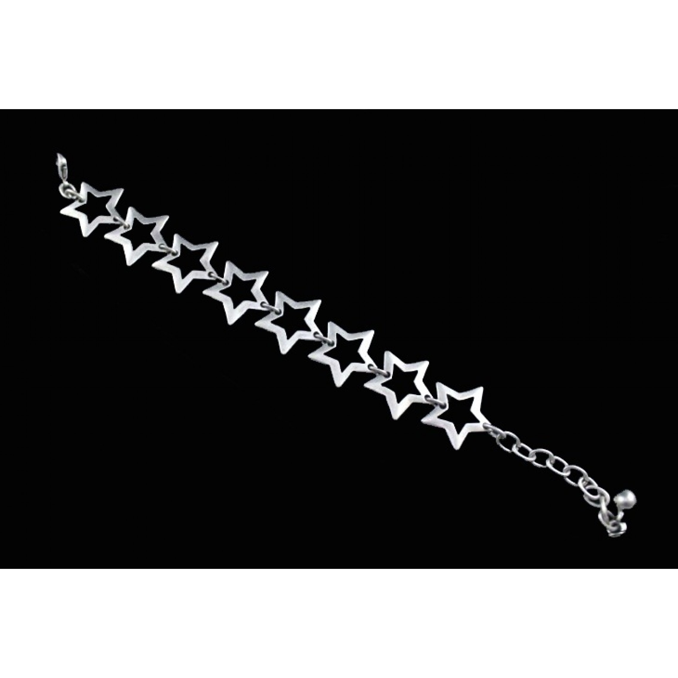 AB-144 - Silver Plated Zamac/Pewter Bracelet