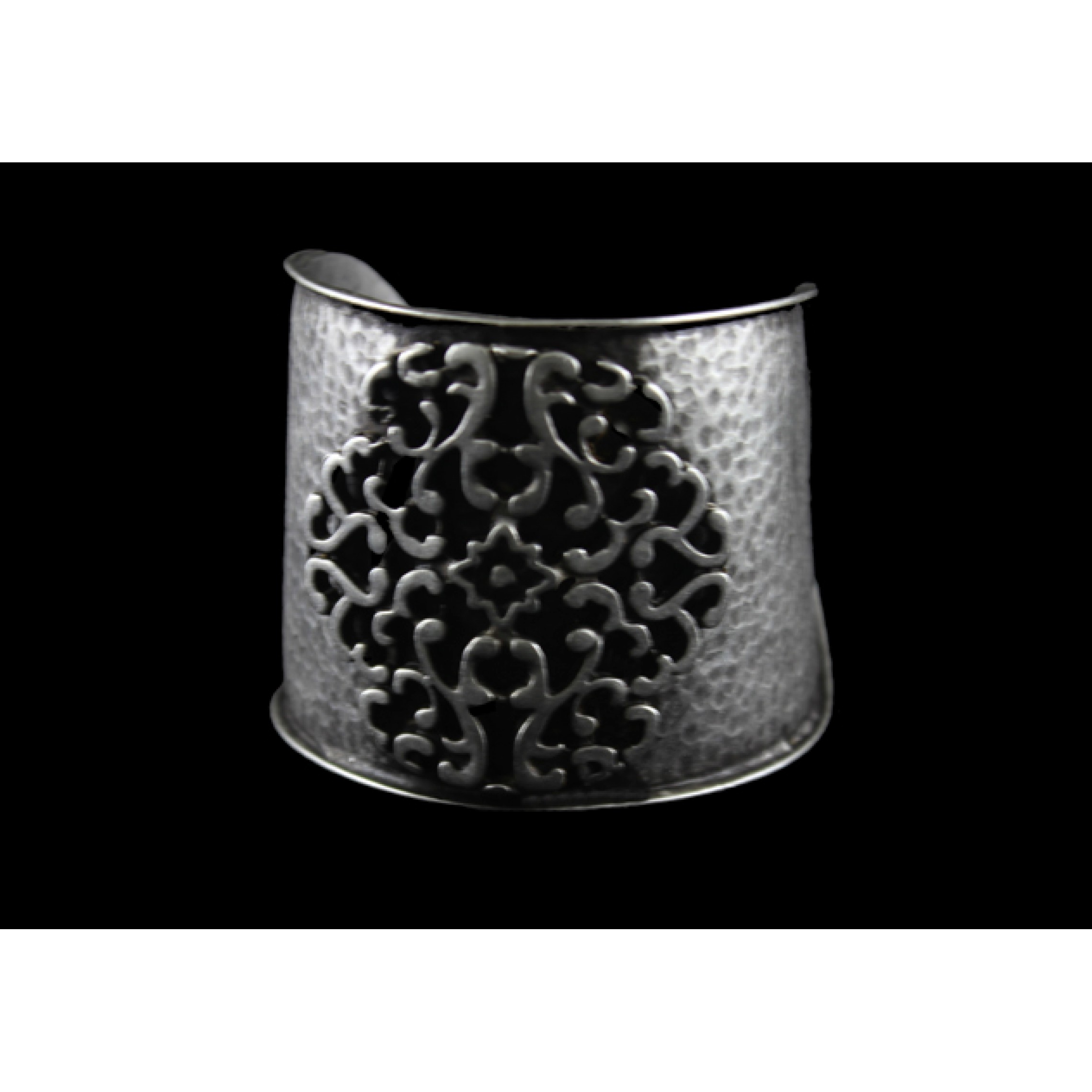 AB-173 - Silver Plated Zamac/Pewter Bracelet