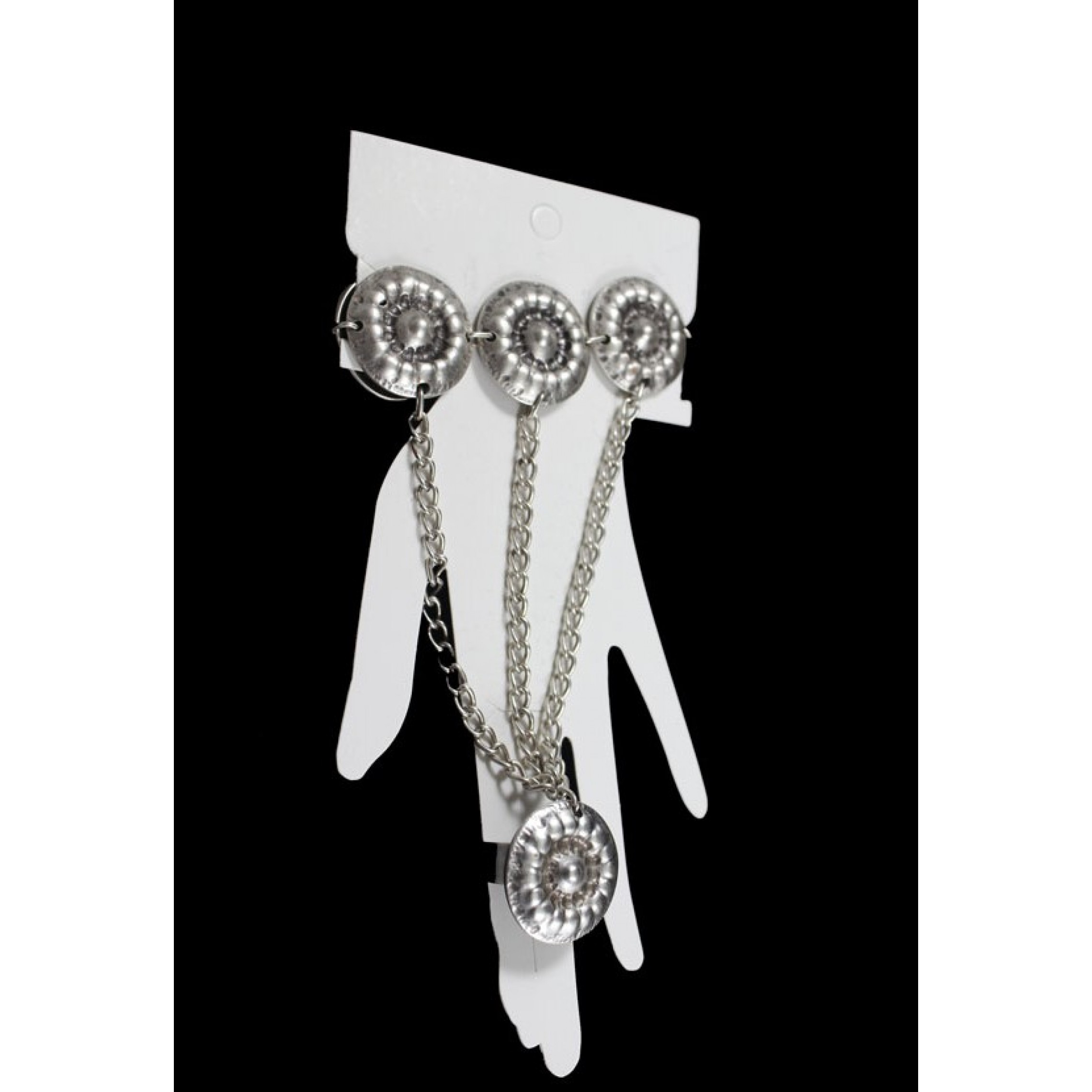 AB-206 - Silver Plated Zamac/Pewter Bracelet