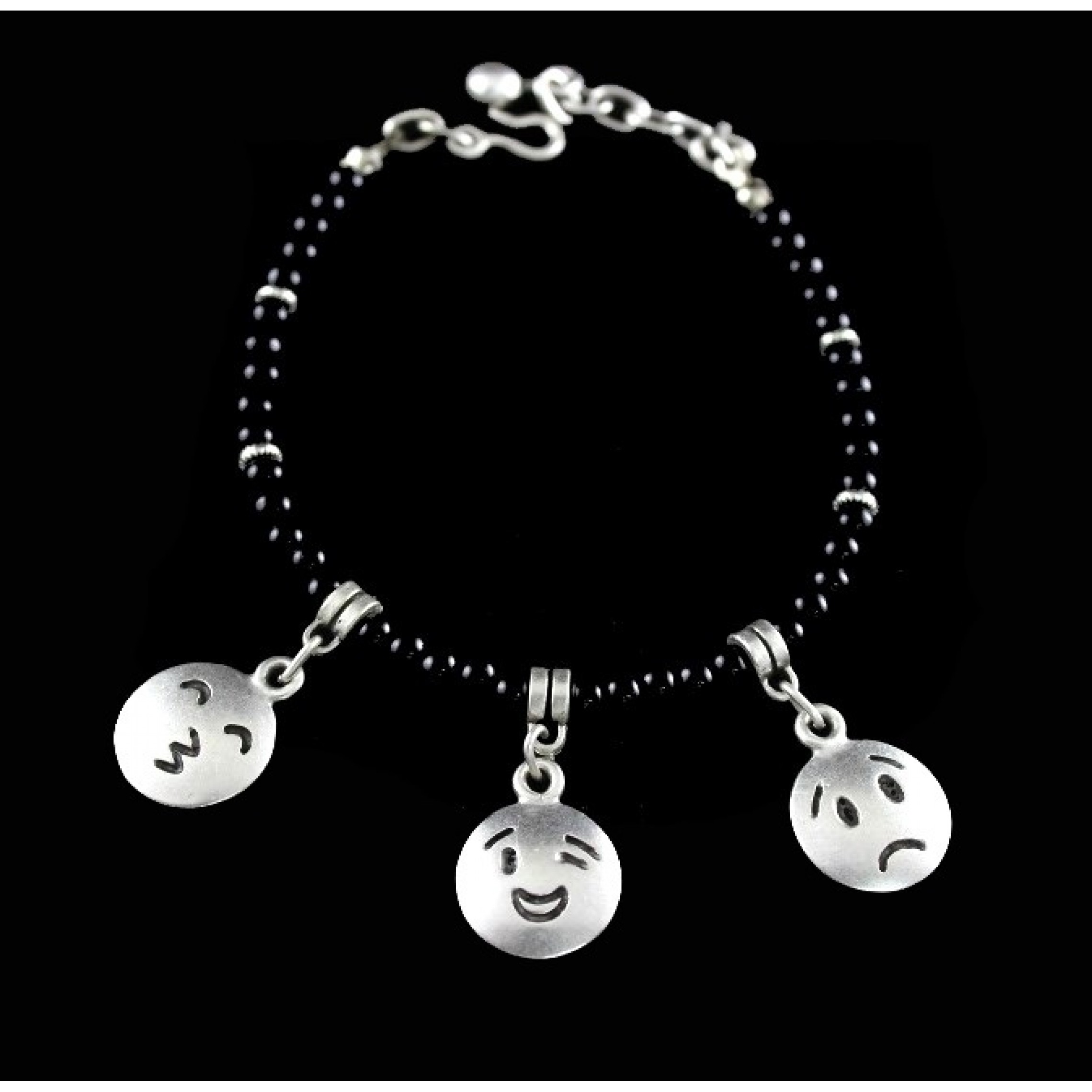 AB-244 - Silver Plated Zamac/Pewter Bracelet