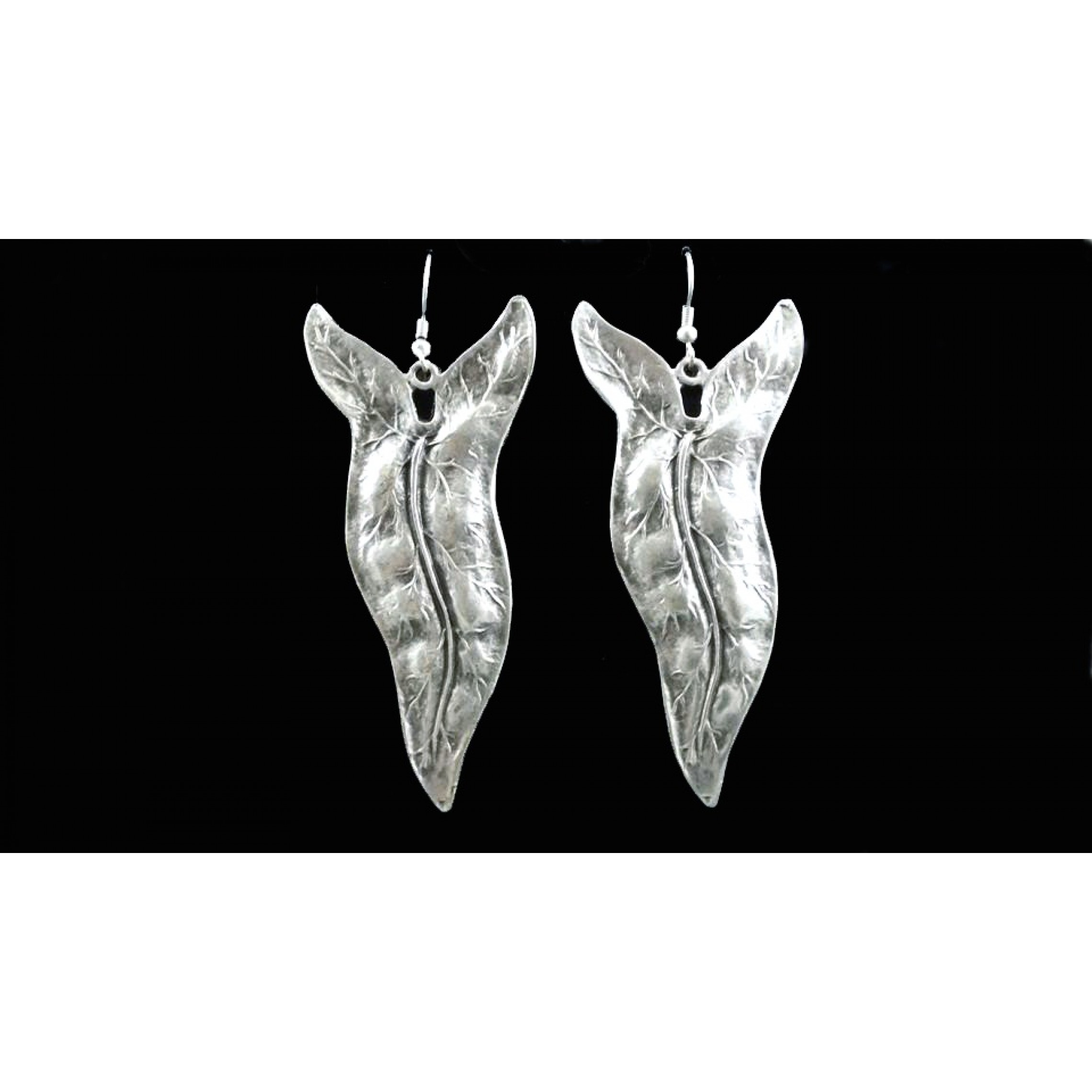 AE-005 - Silver Plated Zamac/Pewter Earrings