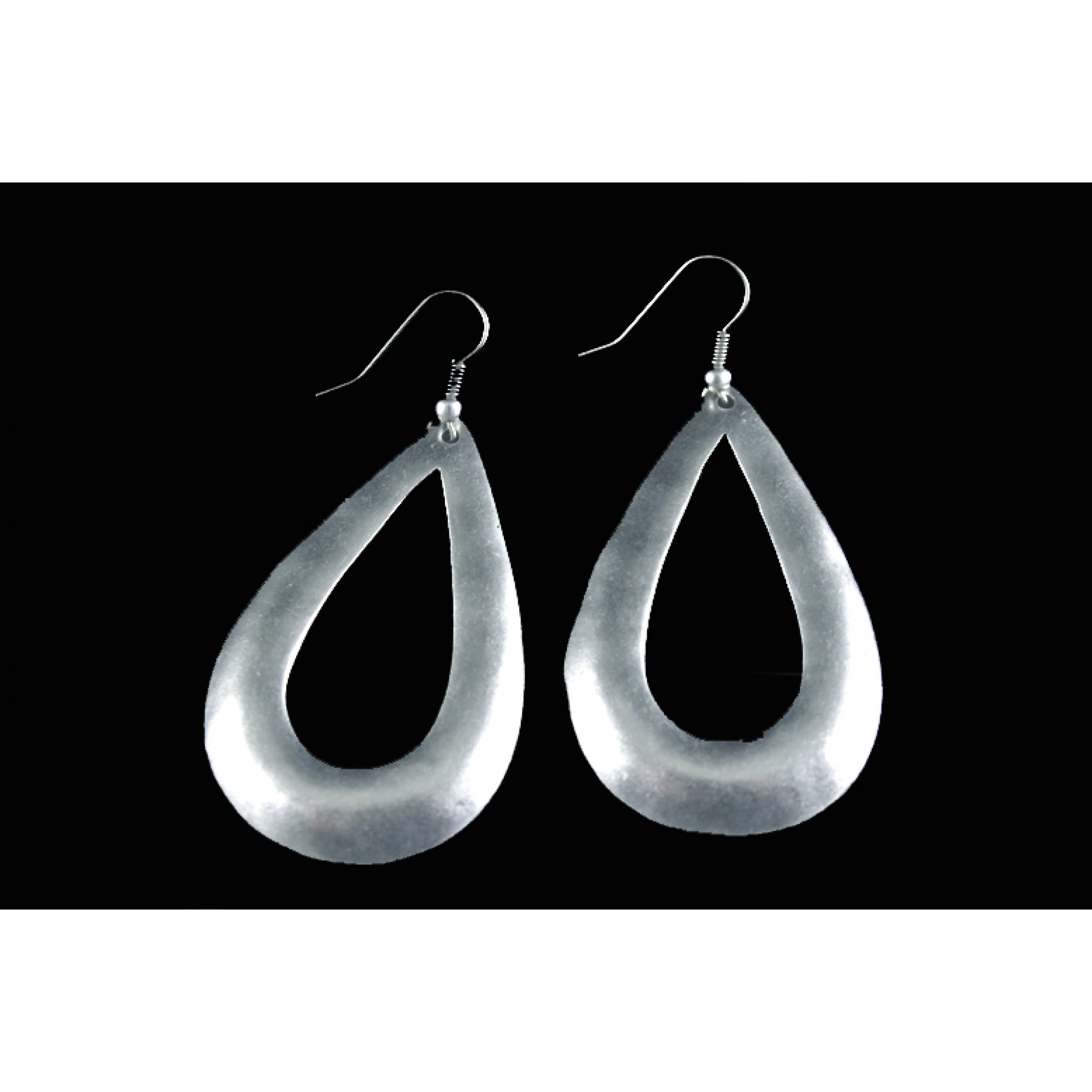 AE-228 - Silver Plated Zamac/Pewter Earrings