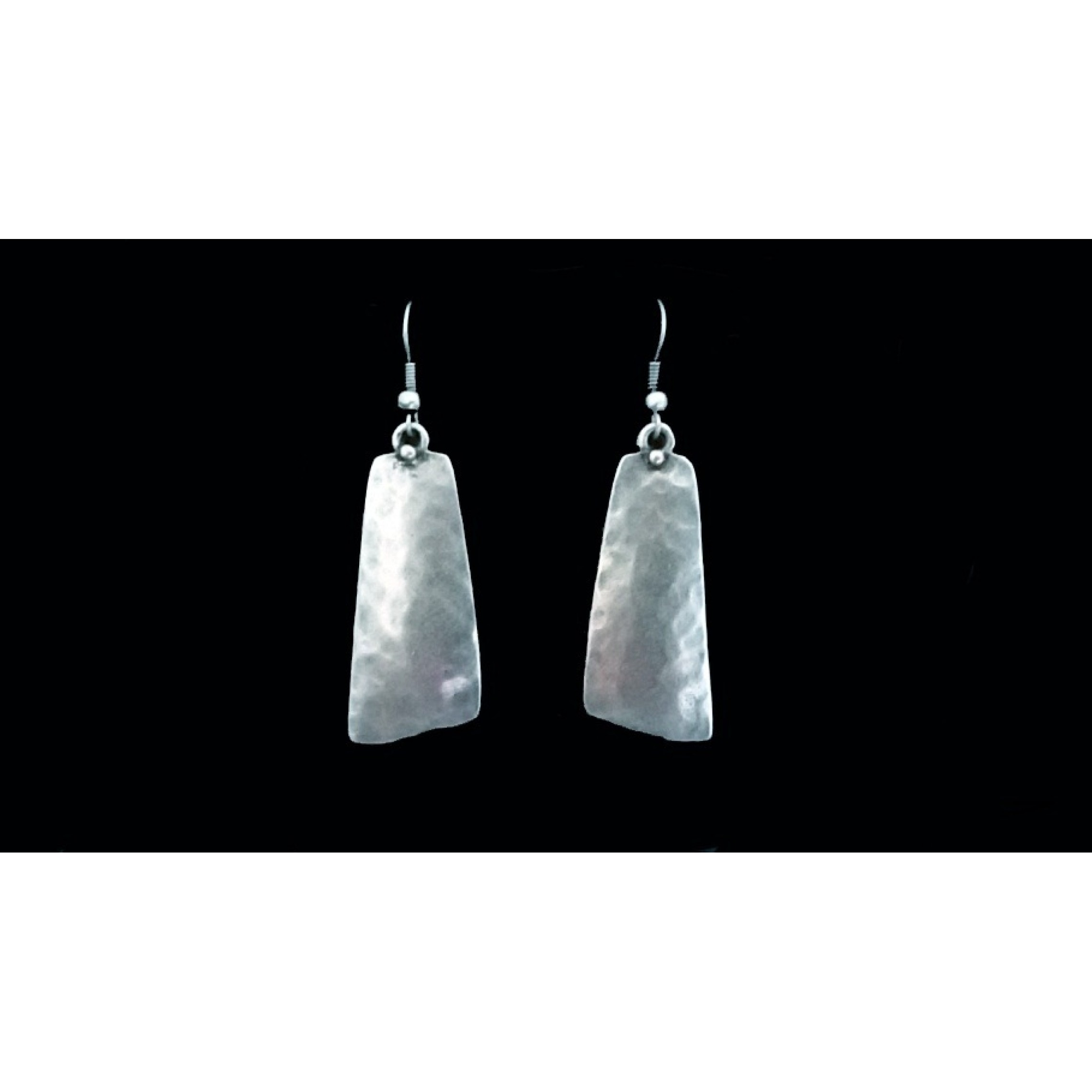 AE-245 - Silver Plated Zamac/Pewter Earrings