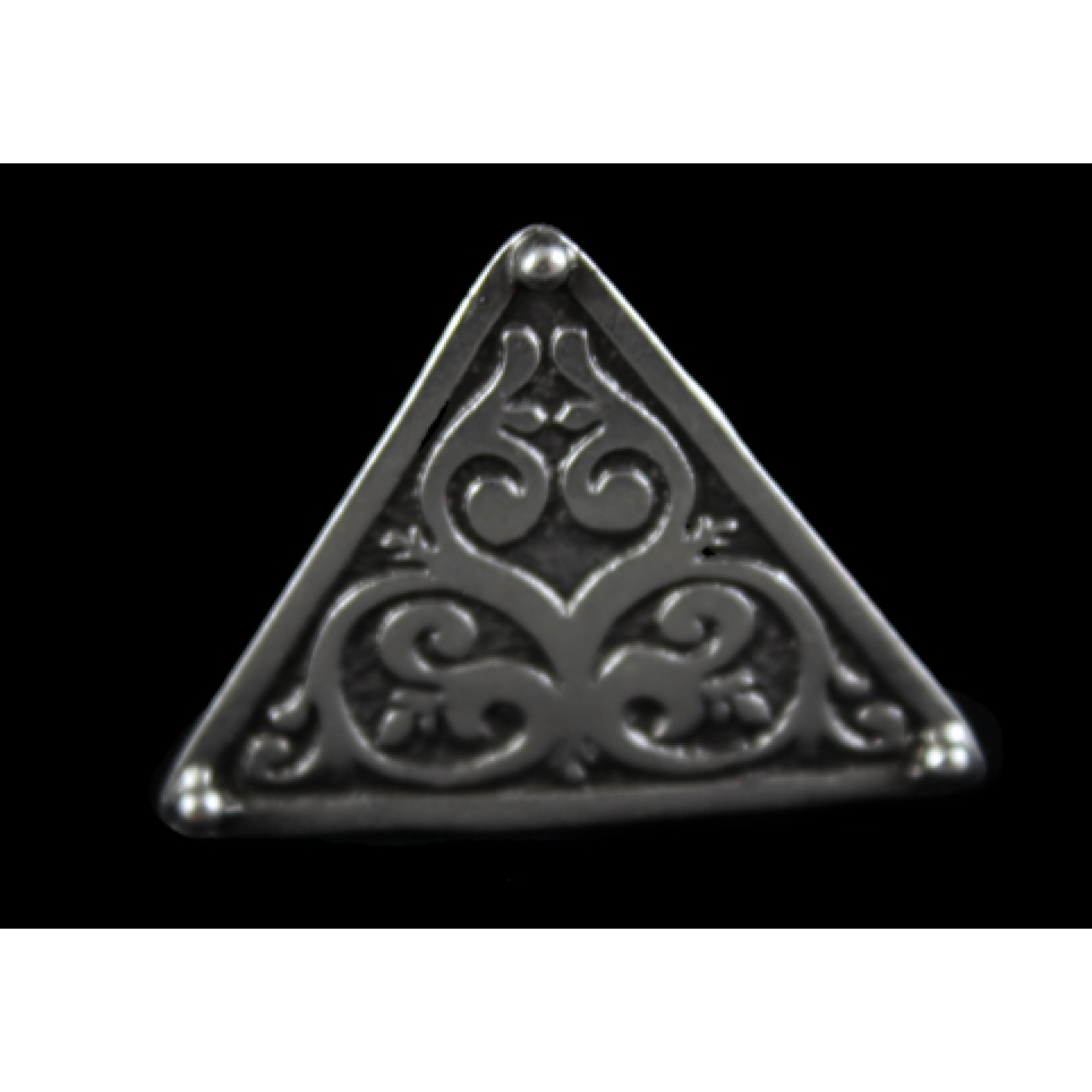 AR-075 - Silver Plated Zamac/Pewter Ring