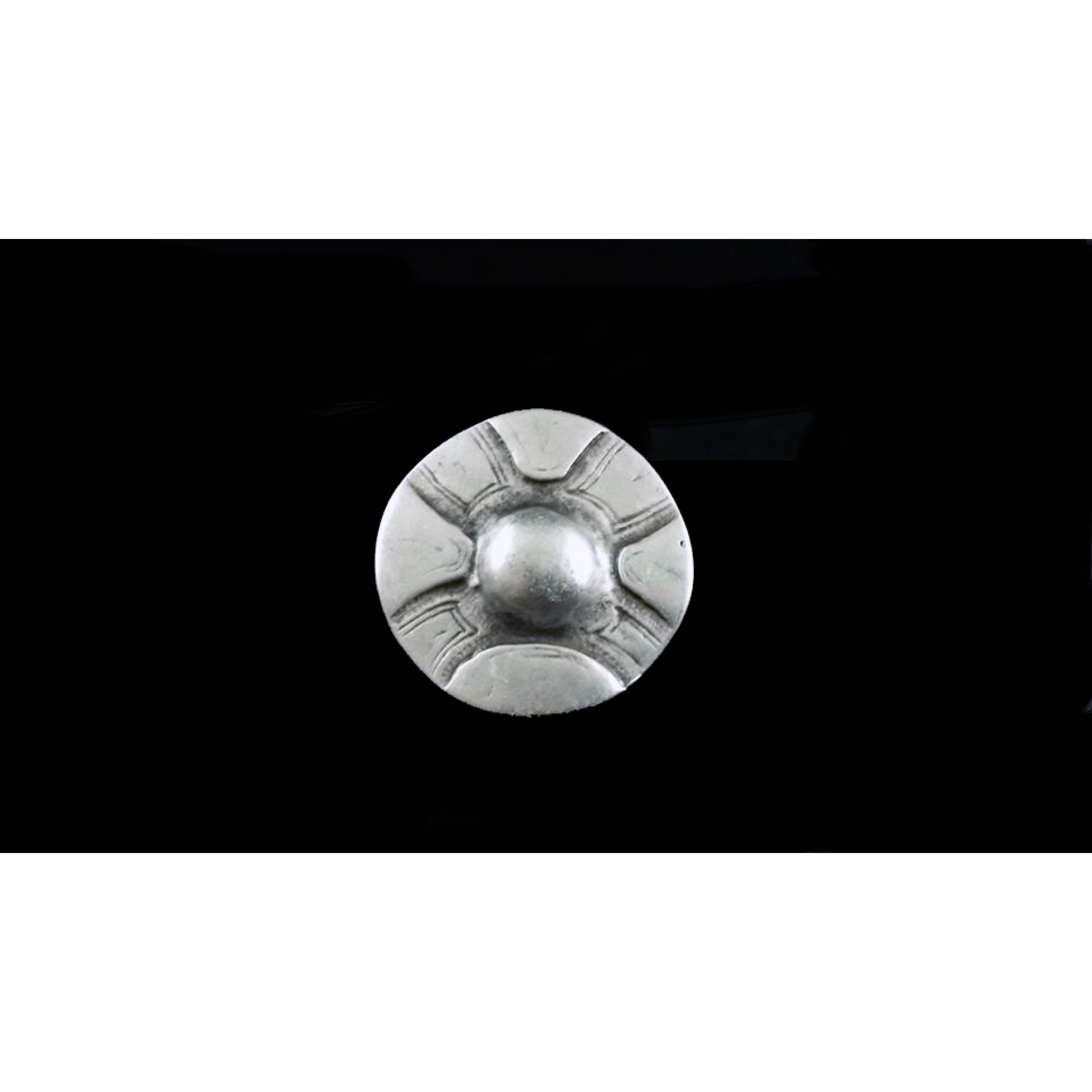 AR-085 - Silver Plated Zamac/Pewter Ring