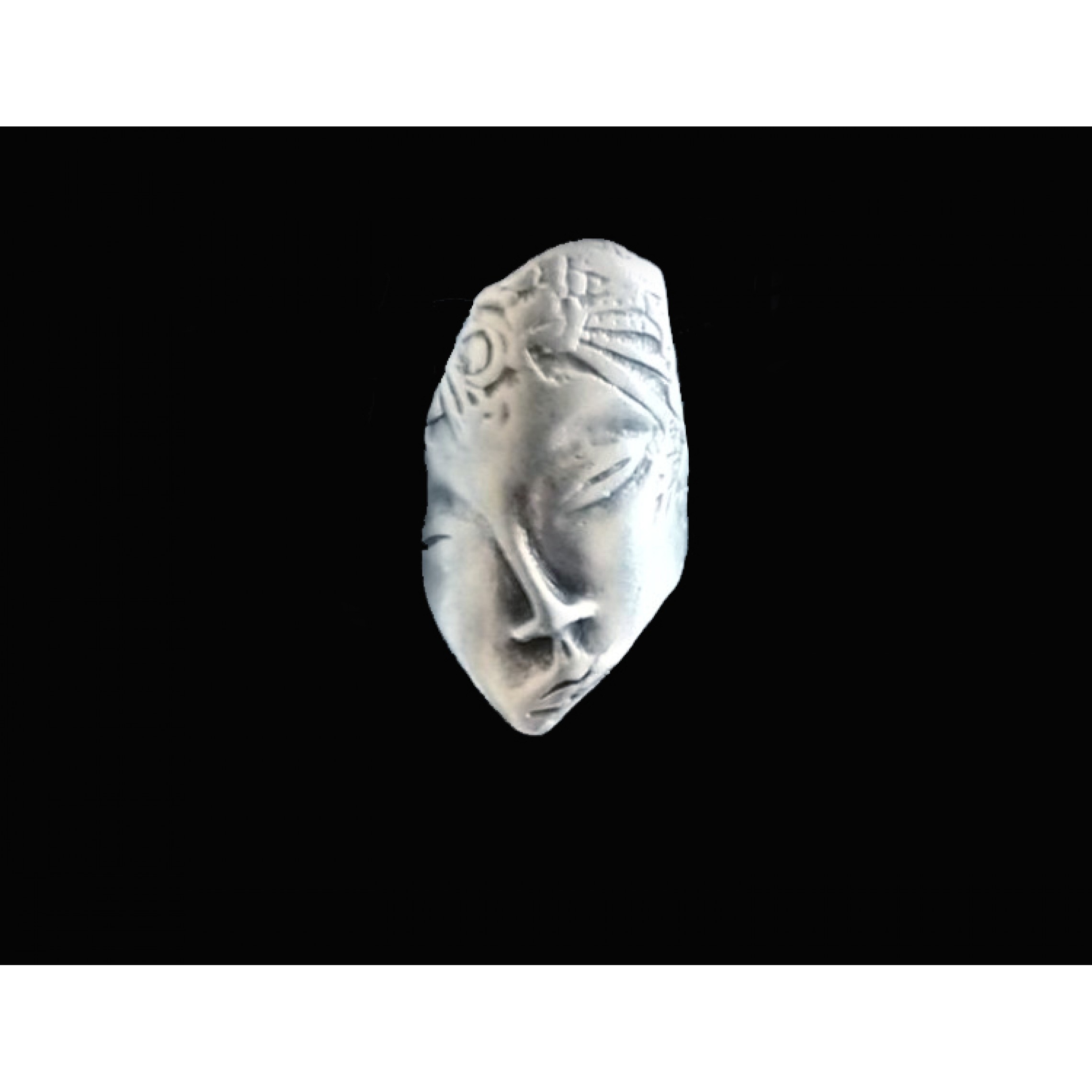 AR-099 - Silver Plated Zamac/Pewter Ring