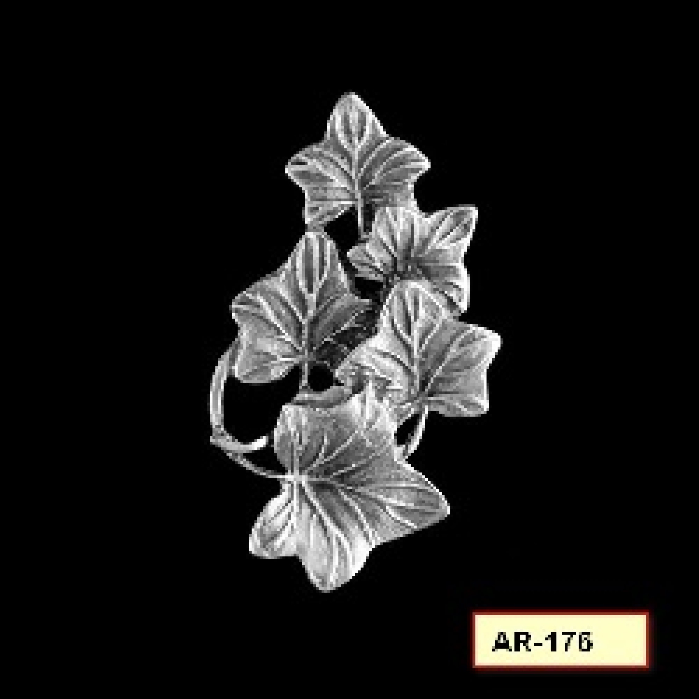 AR-176 - Silver Plated Zamac/Pewter Ring