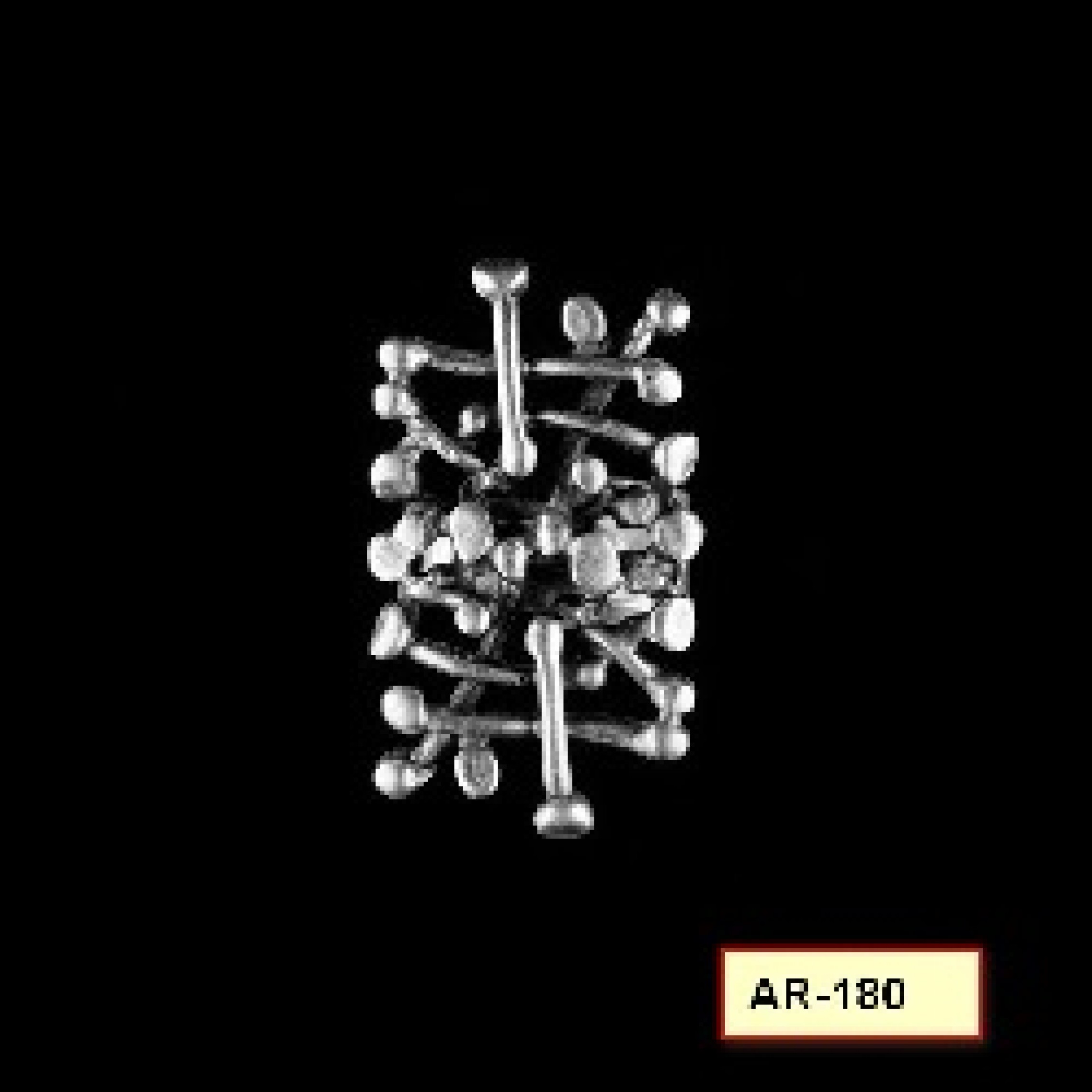 AR-180 - Silver Plated Zamac/Pewter Ring