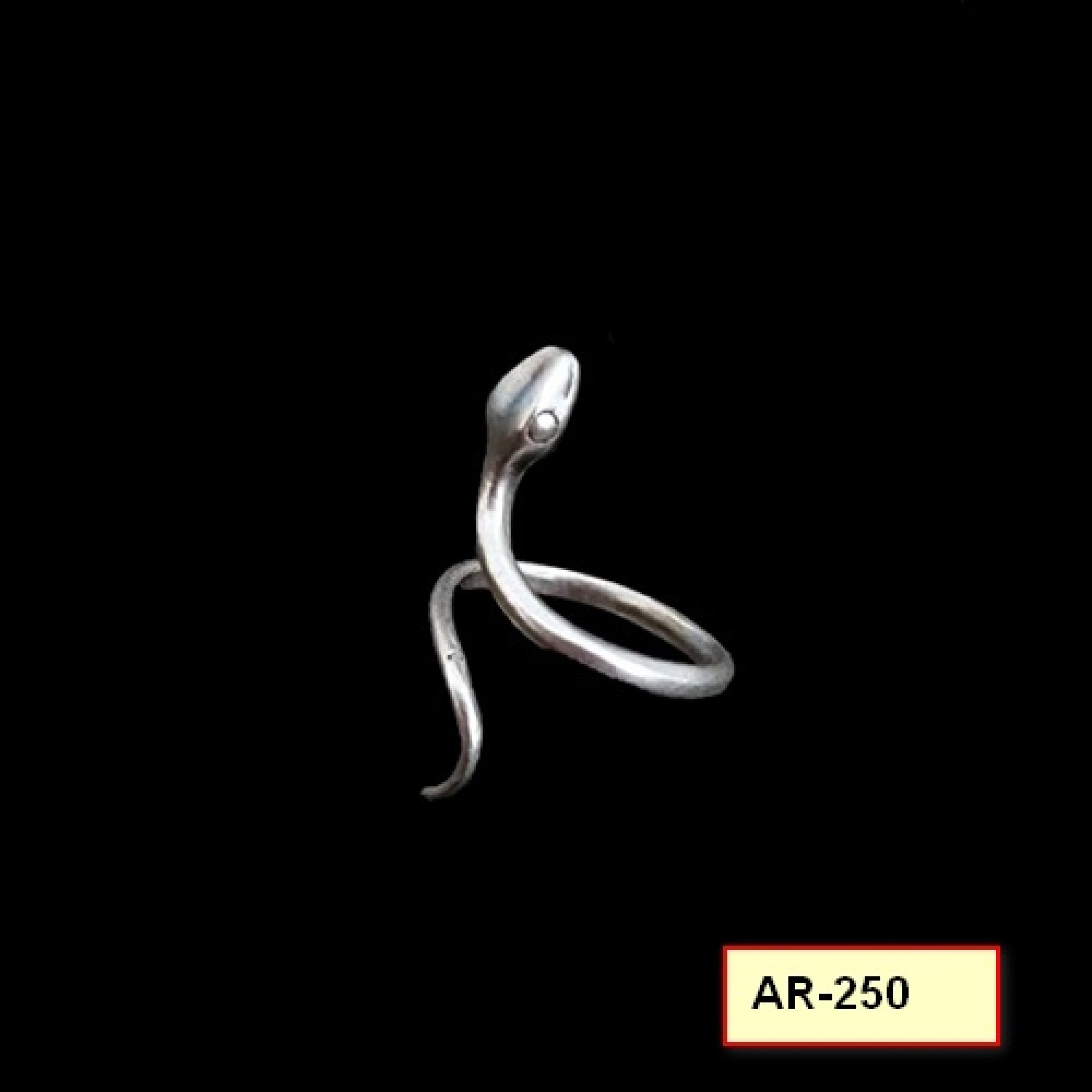 AR-250 - Silver Plated Zamac/Pewter Ring